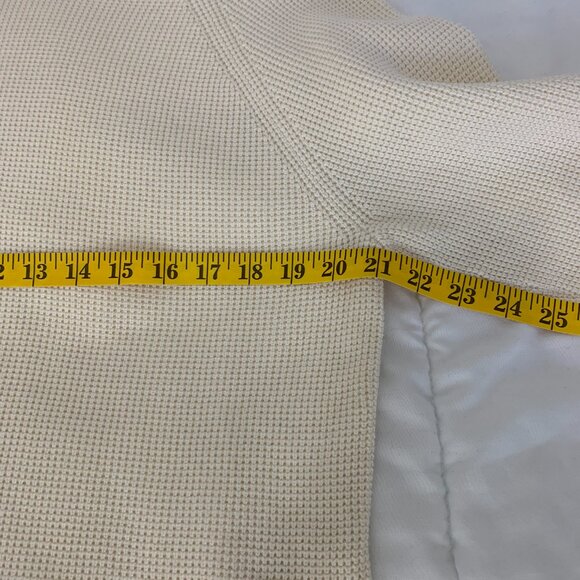 RW&CO Cream Mens Crew Neck Sweater - Picture 7 of 11